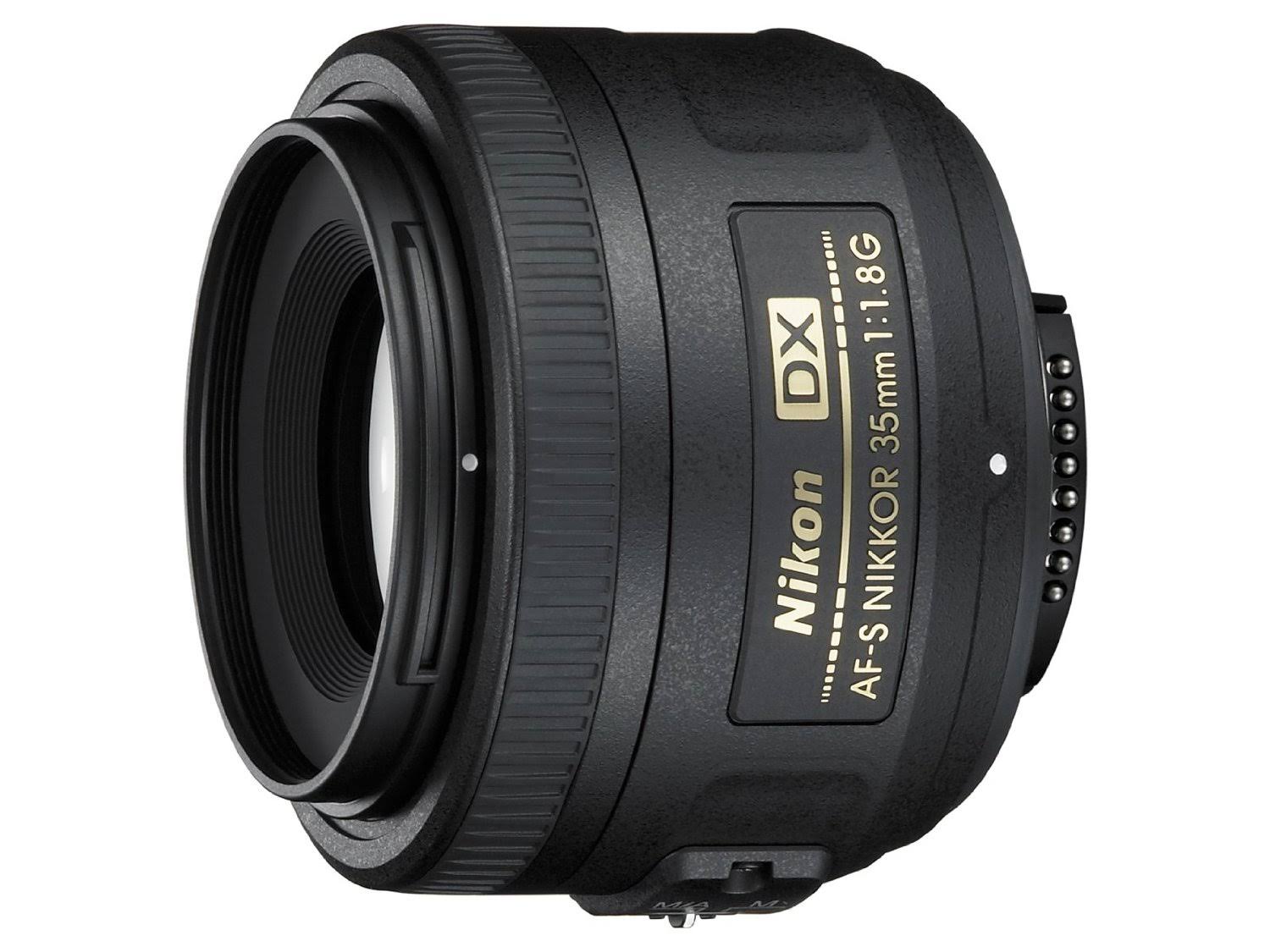 Nikon Lensa AF-S DX NIKKOR 35mm f/1.8G dengan Fokus Oto...