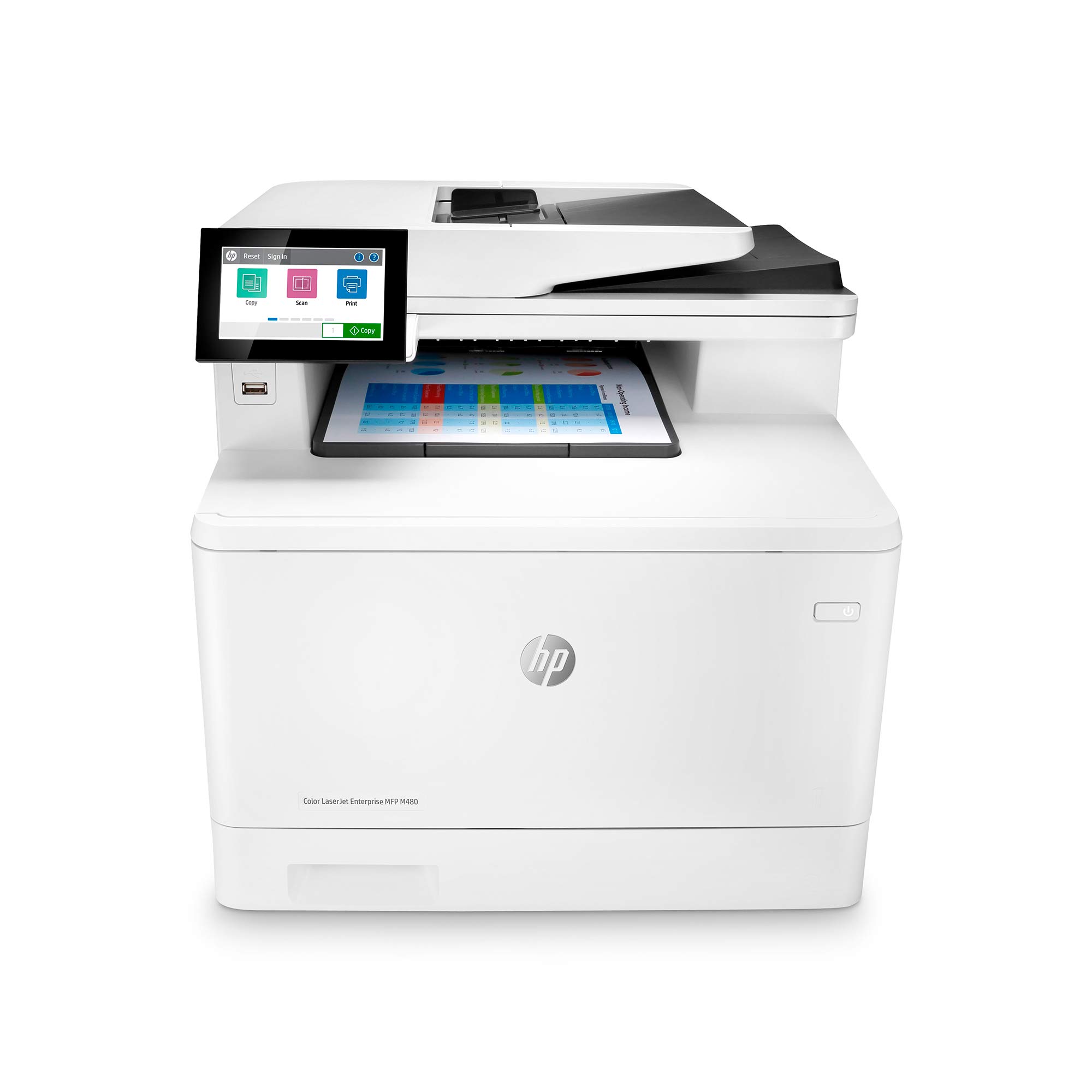 HP Printer Dupleks Multifungsi Color Laserjet Enterpris...