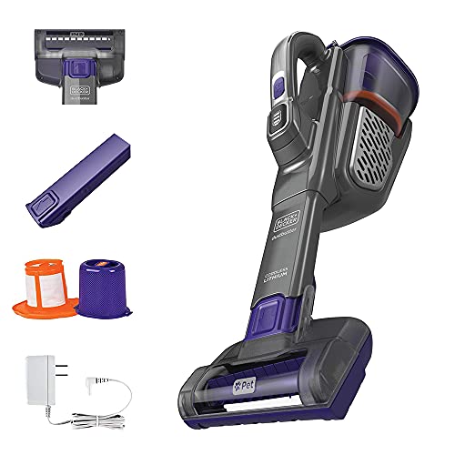 BLACK+DECKER Dustbuster Vacuum Genggam untuk Hewan Peli...