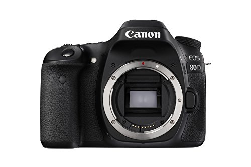 Canon Bodi Kamera SLR Digital EOS 80D (Hitam)