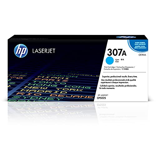 HP Kartrid Toner Cyan Asli 307A | Cocok dengan Seri Col...