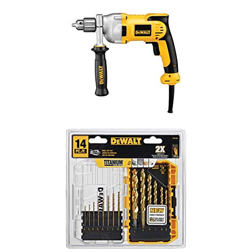 DEWALT Bor Genggam Pistol 1/2 Inci 10 Amp DWD210G