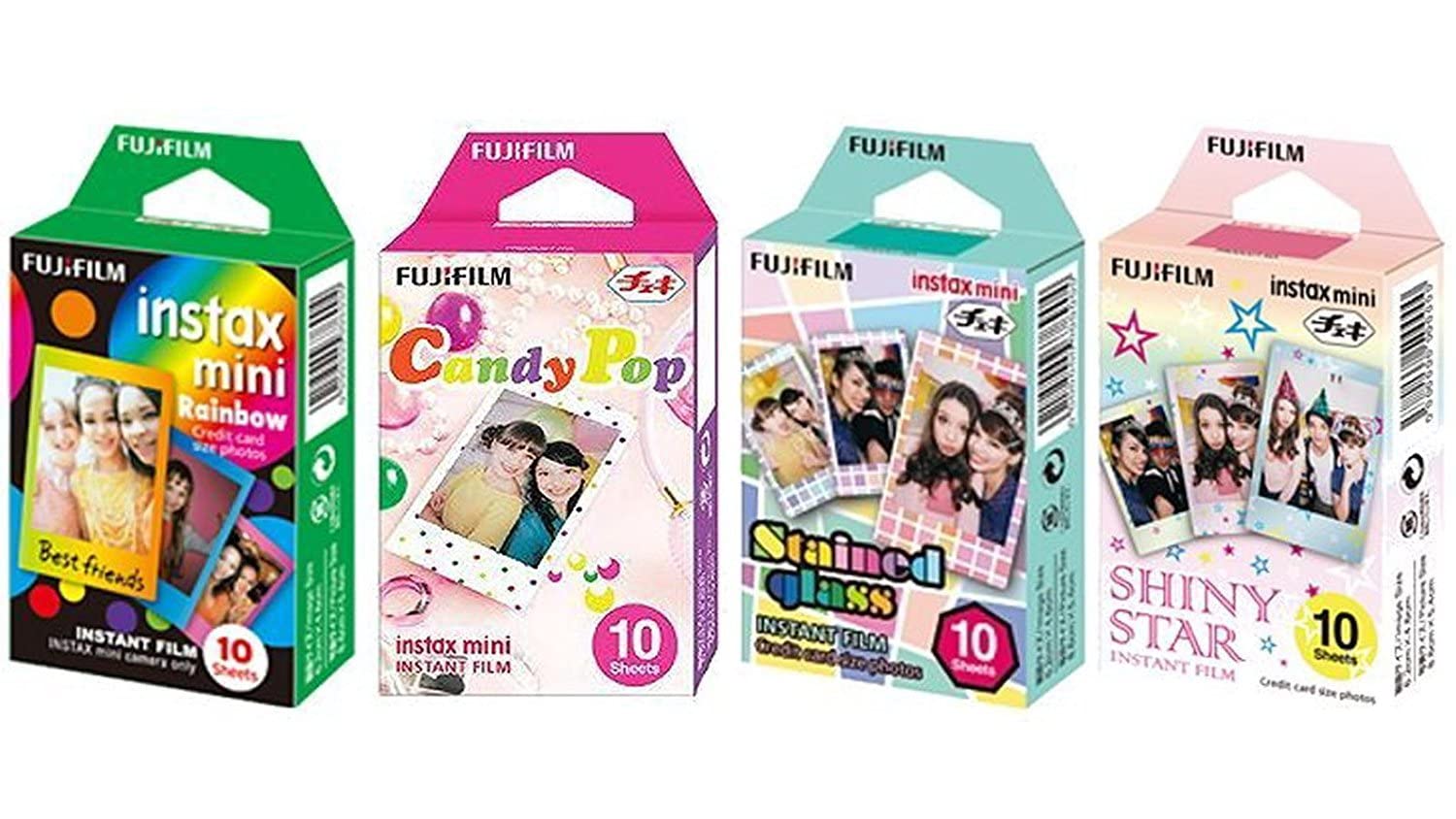 Fujifilm Paket Hemat InstaX Mini Instant Film Pelangi &...