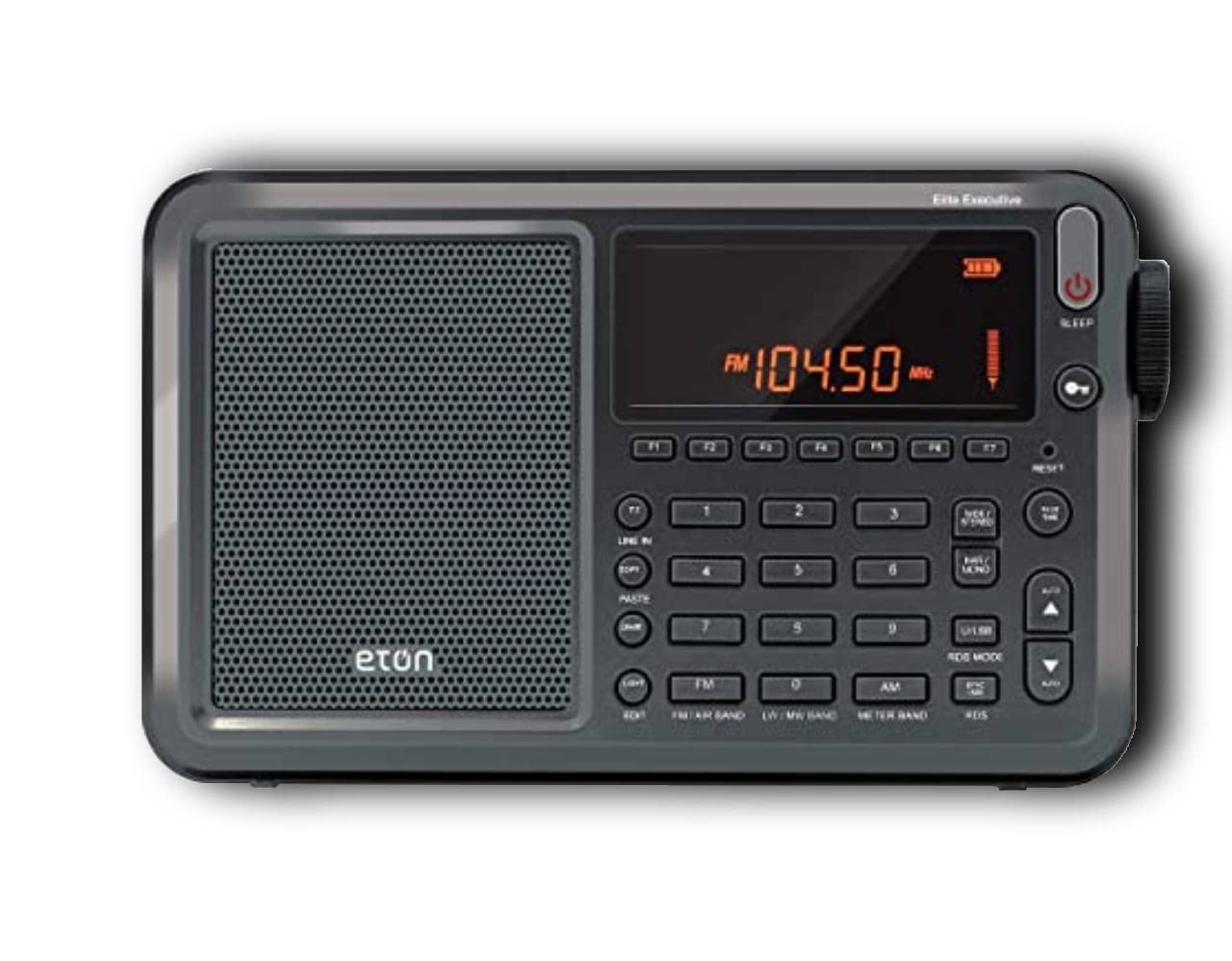 Eton - Elite Executive AM/FM/Aircraft Band/SSB/Shortwave Radio, Radio Data System (RDS), 700 Presets, Single Side Band, Clock And Sleep Timer, Shortwave And Longwave, Commitment To Preparedness