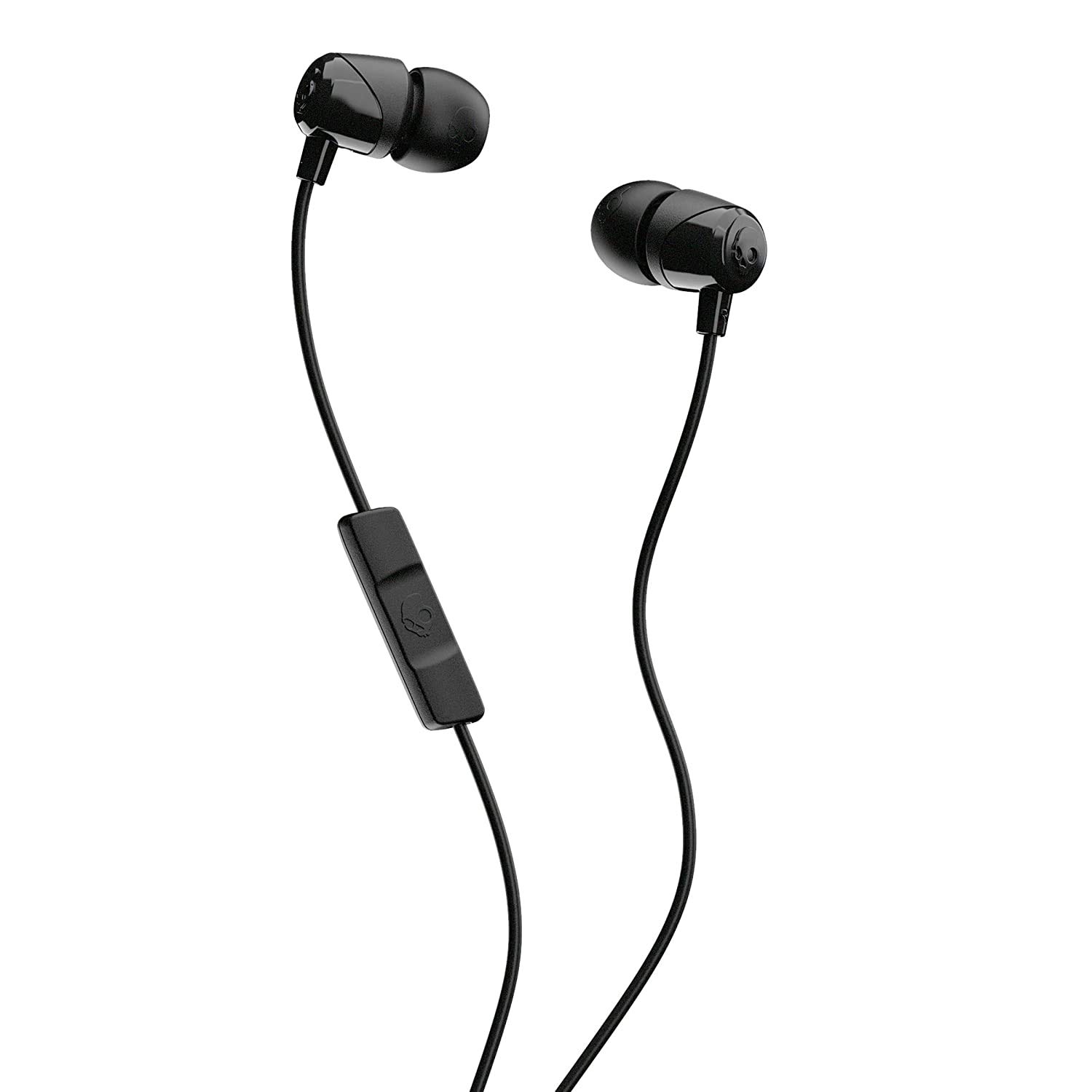 Skullcandy Jib In-Ear Earbuds dengan Mikrofon - Hitam