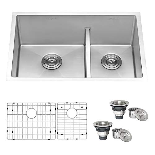 Ruvati Wastafel Dapur Stainless Steel 16 Gauge 2...