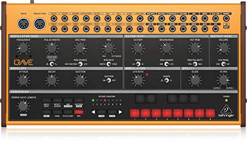 Behringer Crave Analog Synthesizer dengan Sequencer