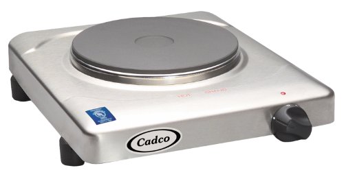 CADCO Pelat Panas Portabel Besi Cor KR-S2 120 Volt