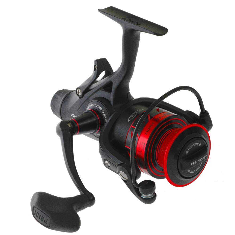 PENN Gulungan Spin FRCIII2500LL Fierce III 2500 Live Li...