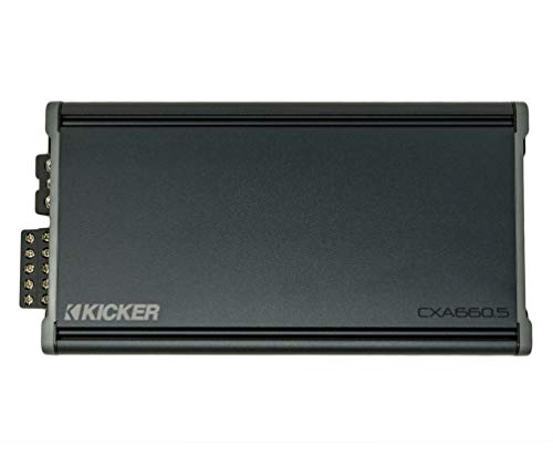 Kicker 46CXA6605 Amplifier Audio Mobil 5 Saluran Speake...