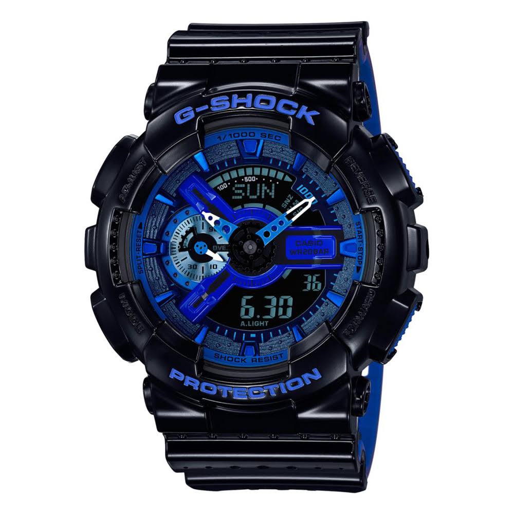 G-SHOCK Jam Tangan Seri Militer GA110MB-1A - Hitam / Sa...