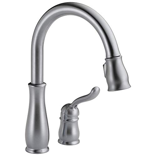 Delta Faucet Keran Dapur Leland Pegangan Tunggal Dengan...