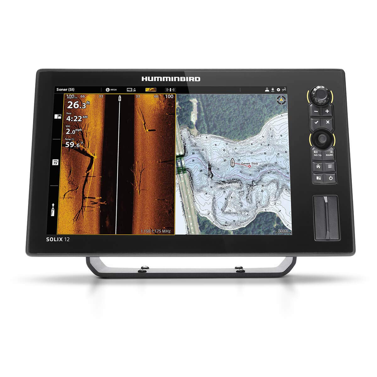 Humminbird 411550-1 SOLIX 12 Kicau MEGA SI+ G3