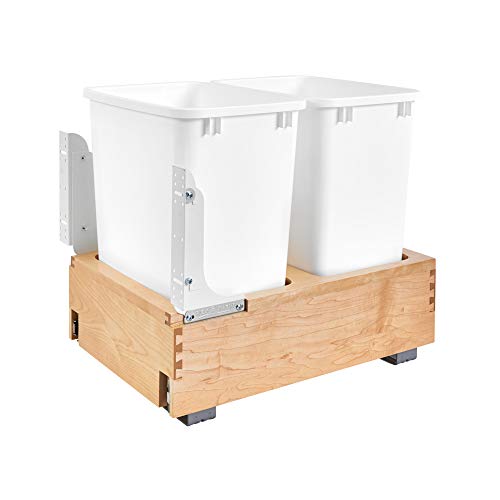 Rev-A-Shelf 4WC-18DM2 Wadah Sampah Tarik Ganda 35-Quart...