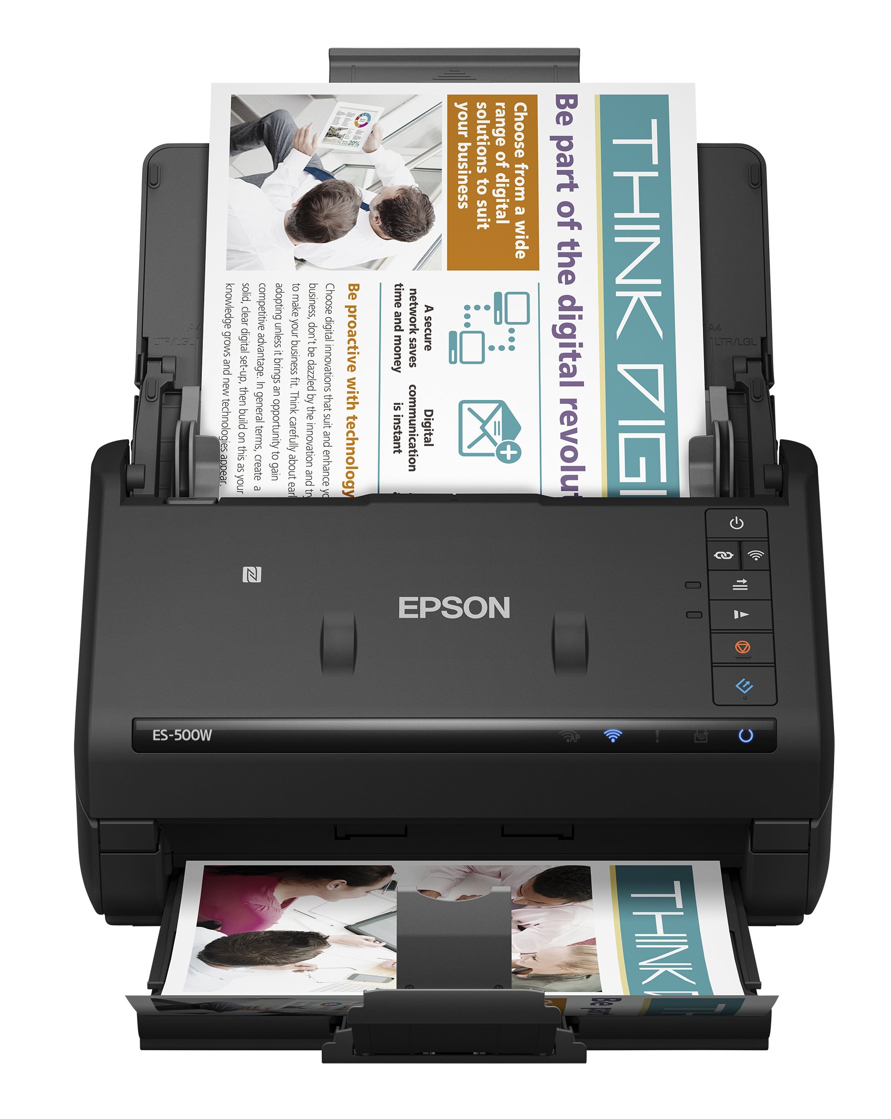 Epson Tenaga Kerja ES-500W II Nirkabel Warna Dupleks