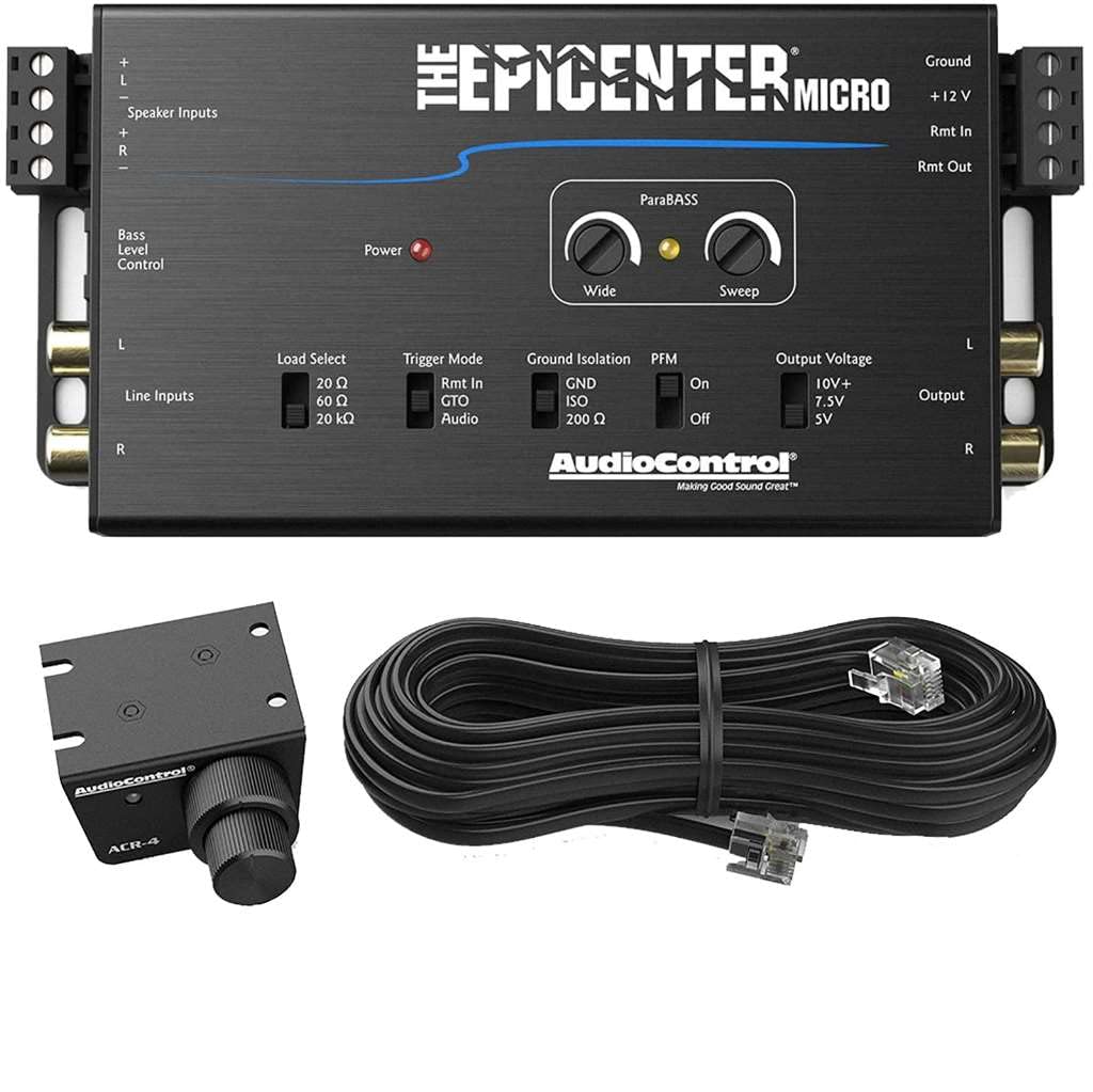 AudioControl Prosesor Pemulihan Bass Mikro Epicenter & ...