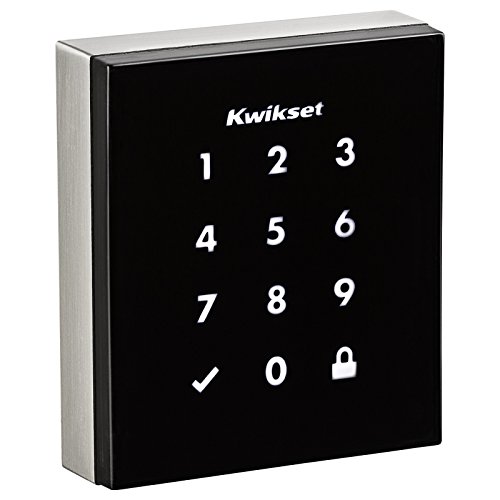 Kwikset Obsidian Slim Modern Elektronik Layar Sentuh Ta...