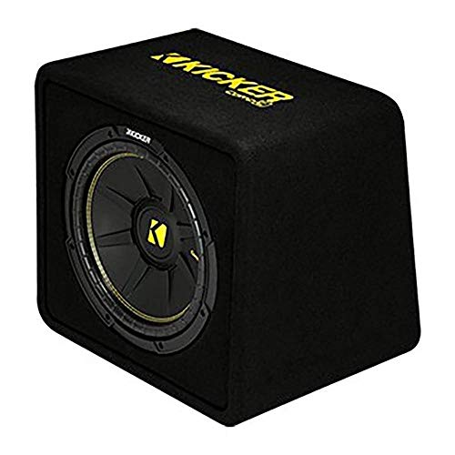 Kicker 44VCWC124 CompC 12 Inch 600 Watt 4 Ohm Kotak Pen...