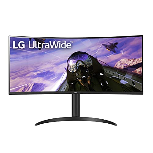 LG 34WP65C-B Layar VA UltraWide QHD (3440x1440) Melengk...