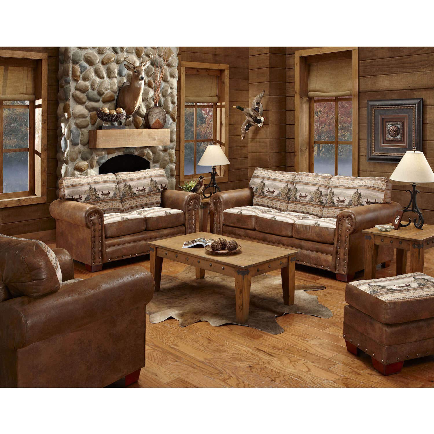 American Furniture Classics Sofa Deer Valley 4-P...