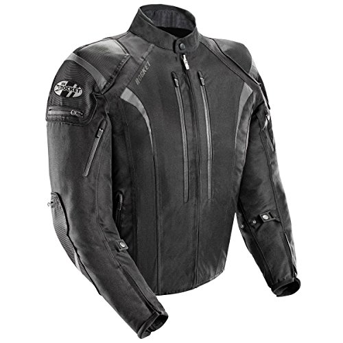 Joe Rocket Jaket Tekstil Hitam Pria Atomic 5.0 - Sedang