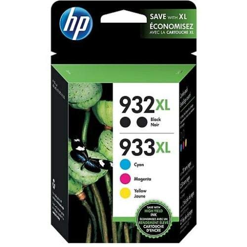 HP 932XL/933XL 5-Pak Kartrid Tinta Hasil Tinggi Hitam/C...