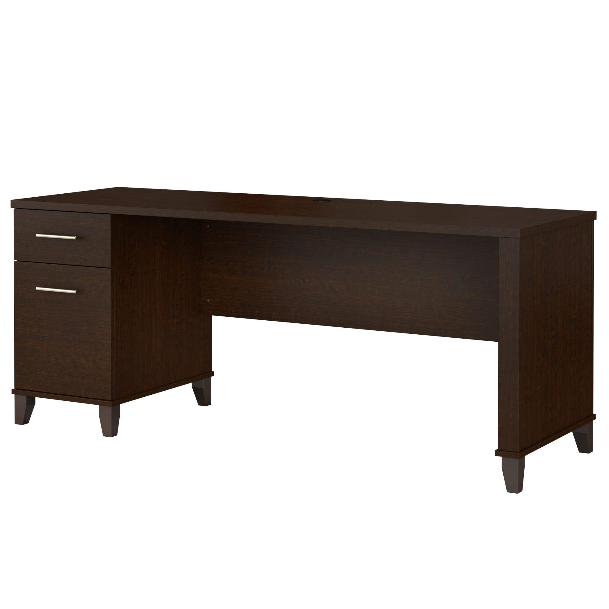 Bush Furniture Meja Kantor Somerset 72W dengan Laci dal...