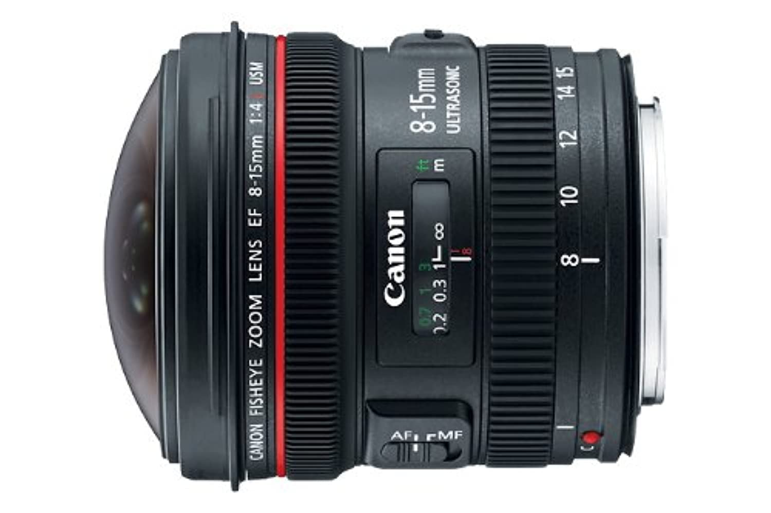 Canon Lensa Zoom Ultra-Lebar EF 8-15mm f/4L Fish...