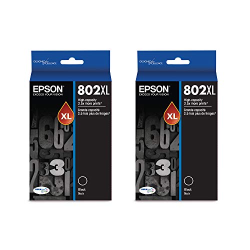 Epson Tinta Kartrid Kapasitas Ultra Tinggi T802XL120 DU...