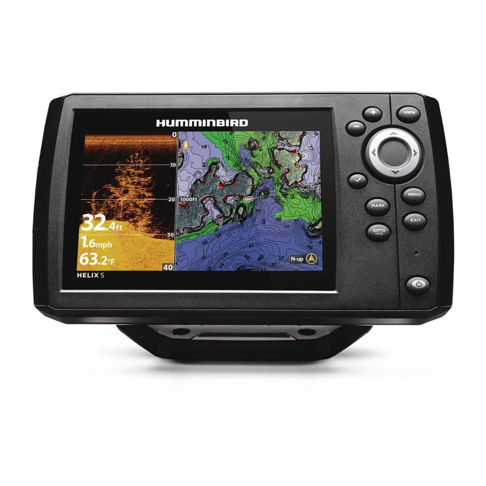 Humminbird 411670-1 Helix 5 Kicau DI GPS G3 Pencari Ika...