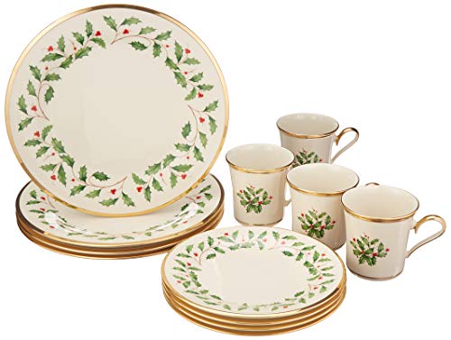 Lenox Set Peralatan Makan Liburan 12 Buah