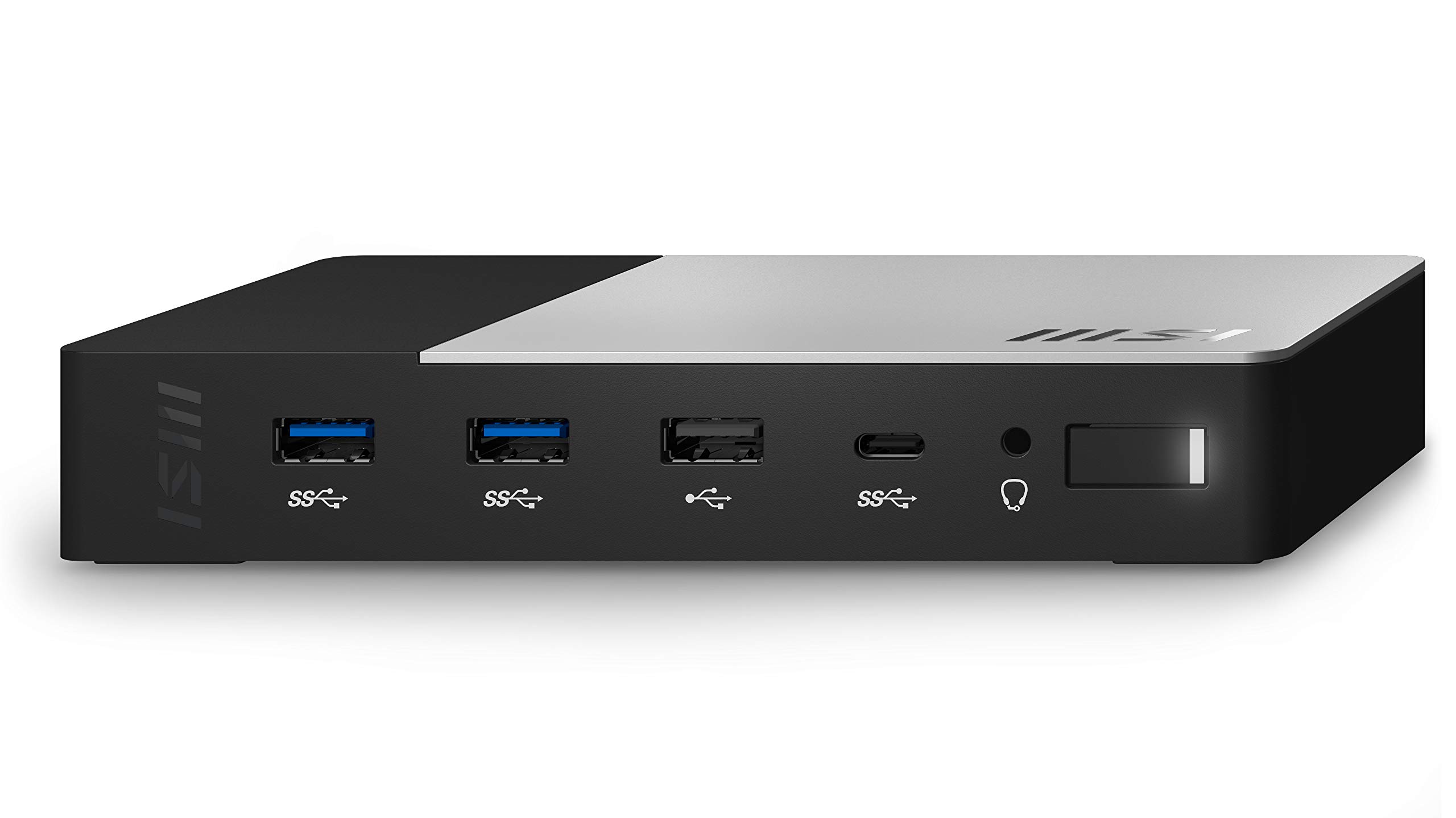 MSI Stasiun Docking USB C Hitam generasi ke-2