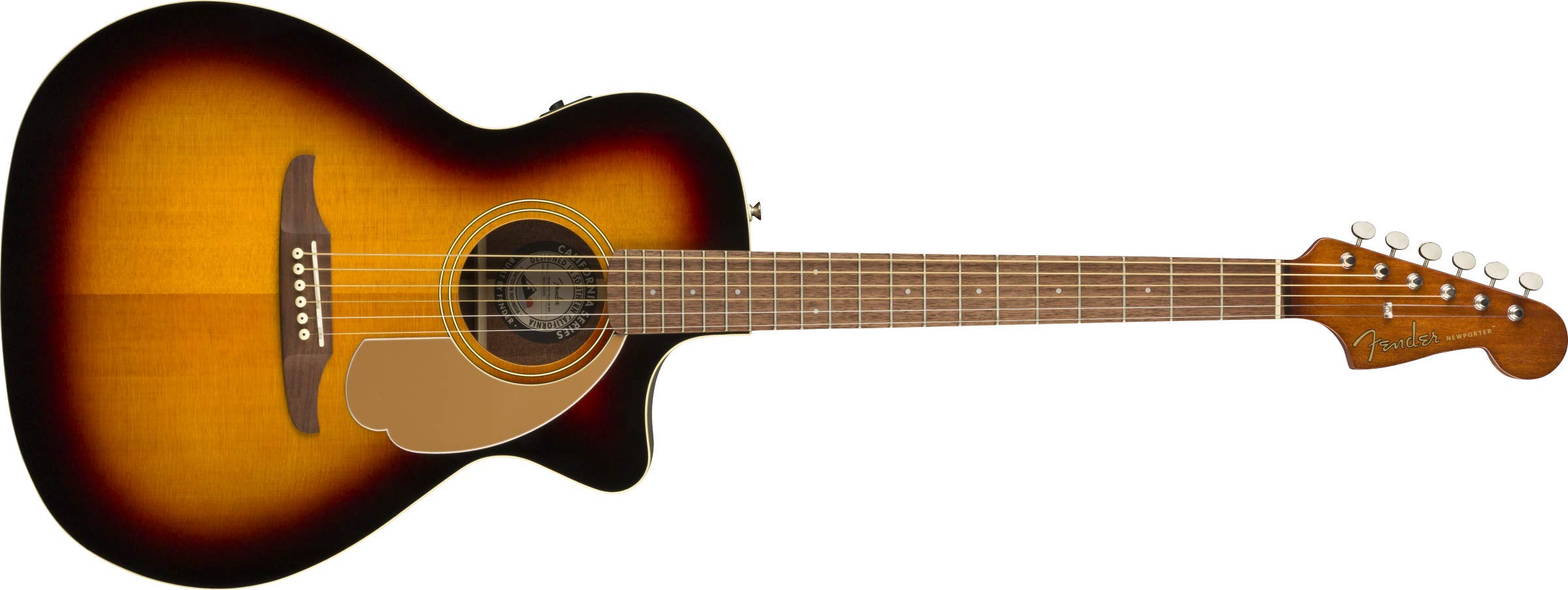 Fender Gitar Akustik Newporter Player - Sunburst