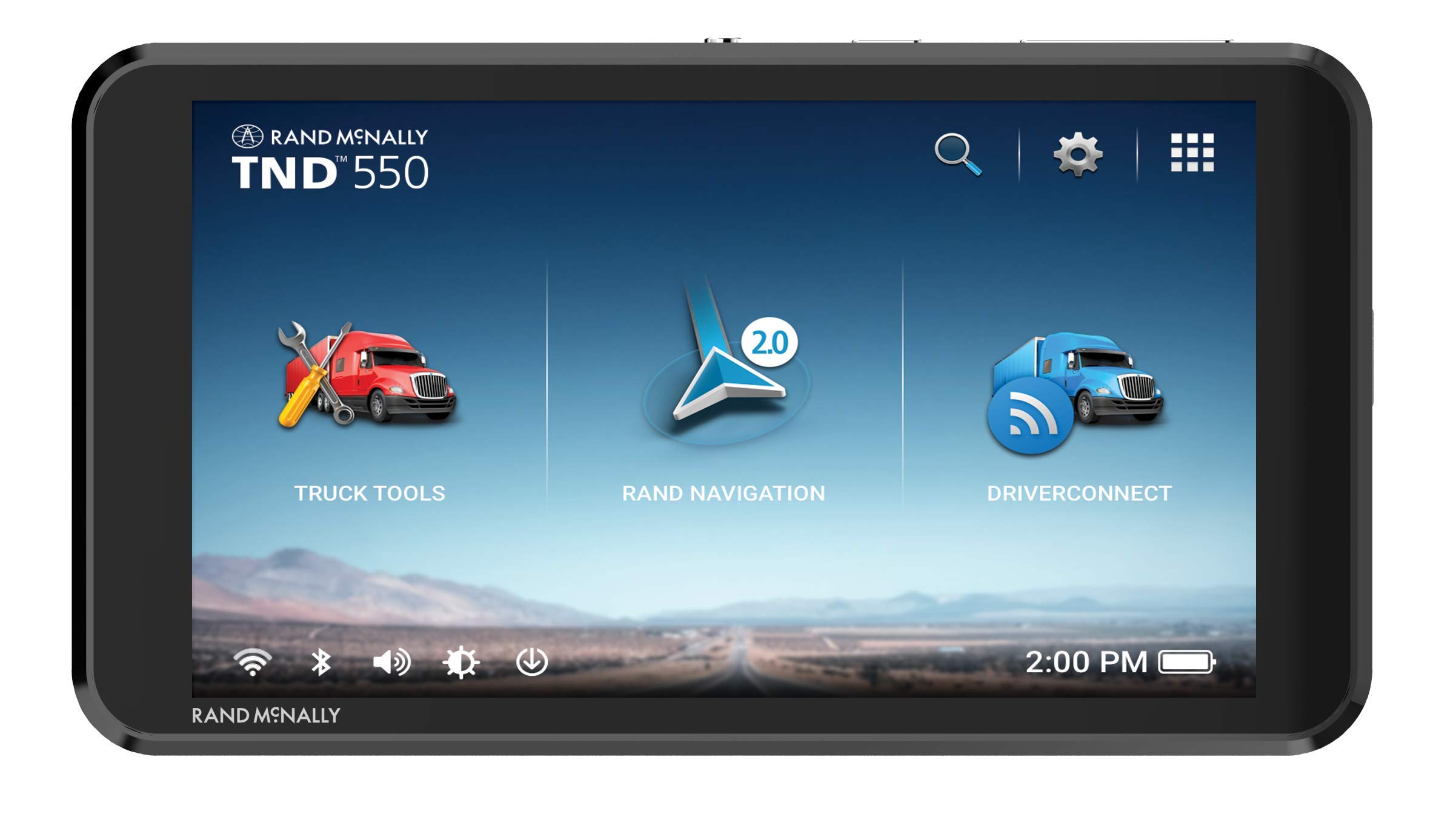 Rand McNally TND 550 5-inch GPS Truck Navigator Tampila...