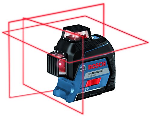 Bosch GLL3-300 360Â° Tiga Bidang Leveling dan Penyelara...