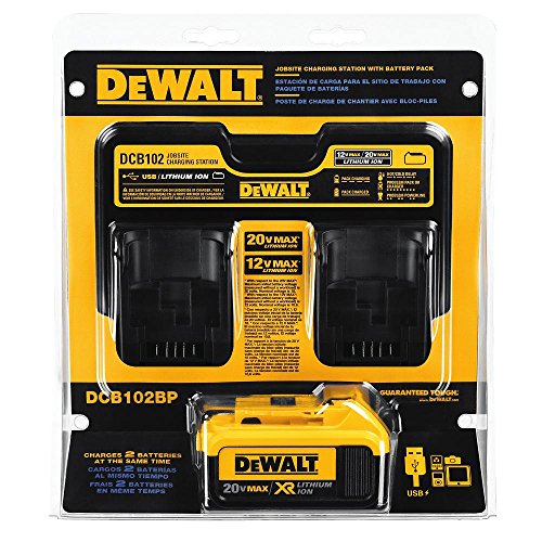 DEWALT Stasiun Pengisian Daya 20V MAX* untuk Lokasi Ker...