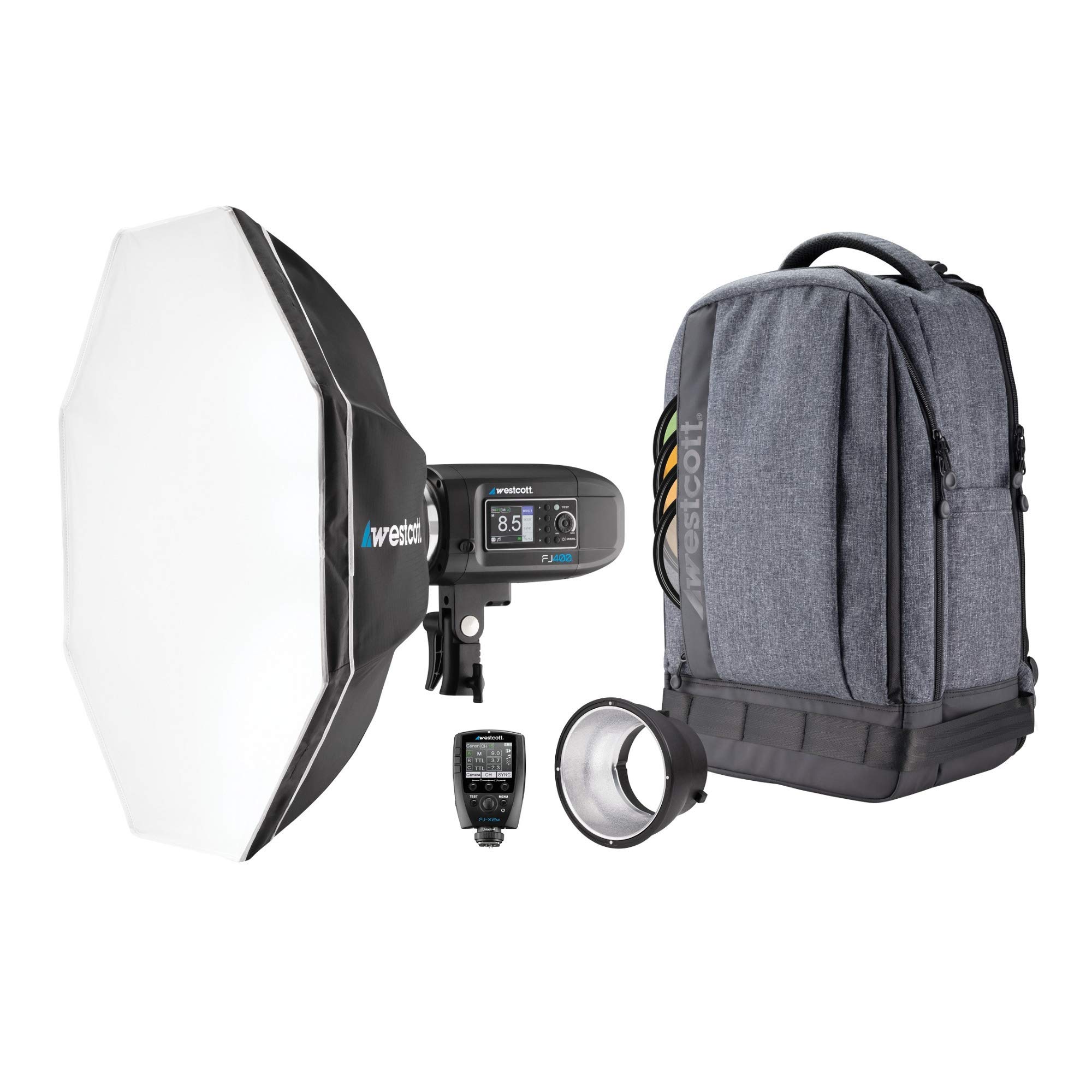 Westcott Kit Ransel Strobe 1-Lampu FJ400 dengan Pemicu ...