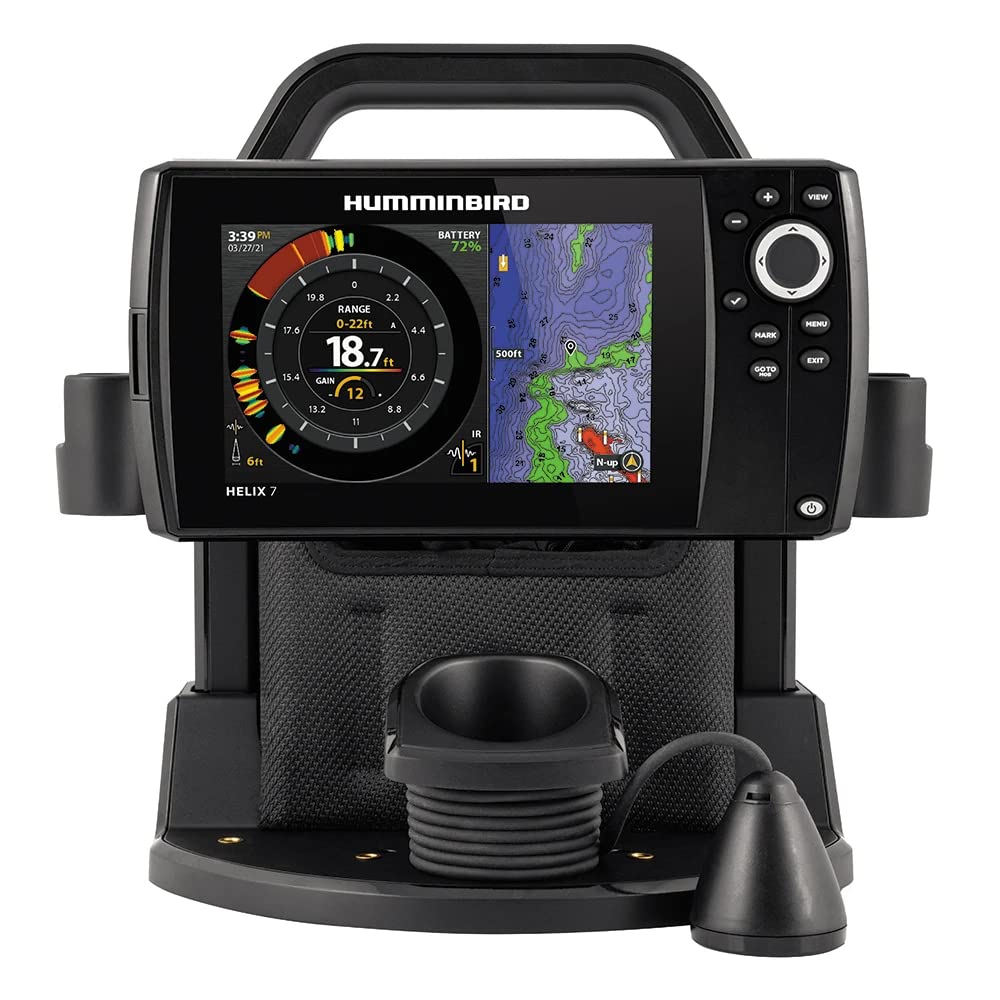 Humminbird 411760-1 ICE Helix 7 Chirp GPS G4 Pencari Ik...