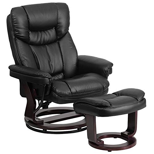 Flash Furniture Kursi Recliner Multi-Posisi Kontemporer...