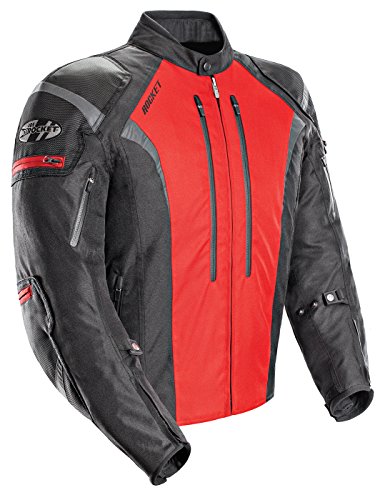 Joe Rocket Jaket Tekstil Pria Atomic 5.0 Hitam/Merah - ...