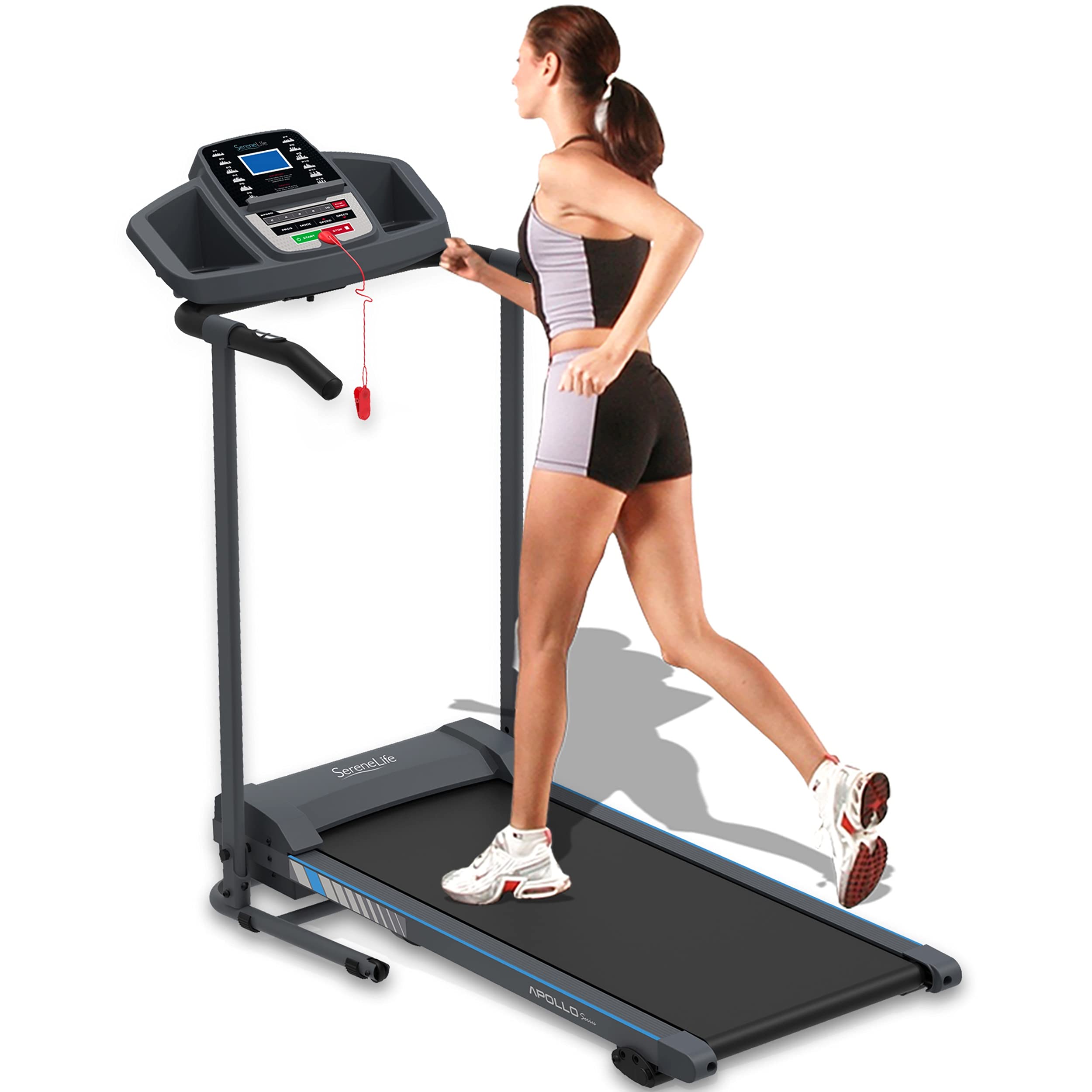 SereneLife Treadmill Lipat - Peralatan Kebugaran Rumah ...