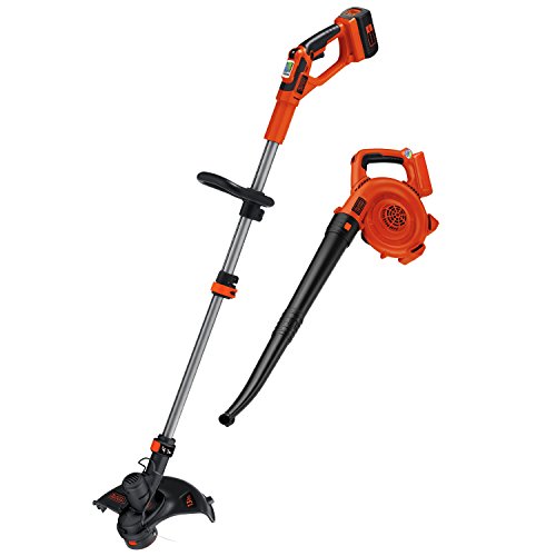 BLACK+DECKER Pemangkas Tali dan Penyapu LCC140 40-Volt ...