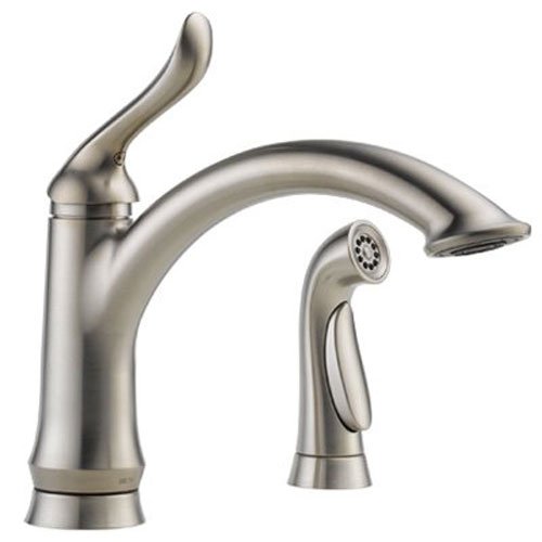 Delta Faucet Keran Wastafel Dapur Pegangan Tunggal Lind...