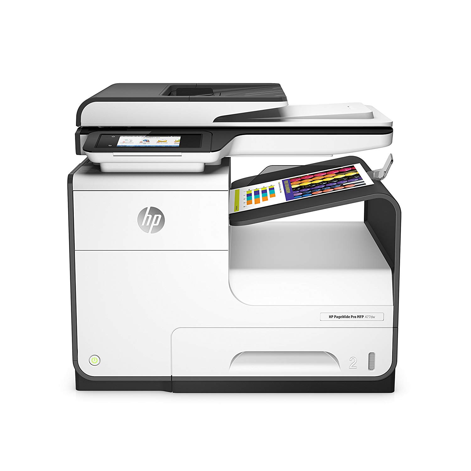 HP Printer Bisnis Serbaguna PageWide Pro 477dw Berwarna...