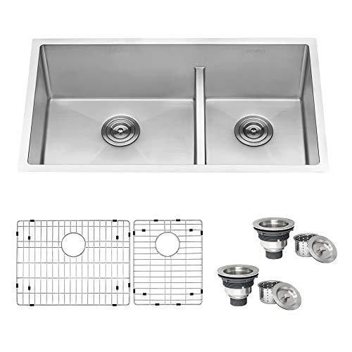 Ruvati Wastafel Dapur Stainless Steel 16 Gauge 33 inci ...