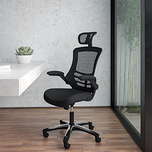 Flash Furniture Kursi Kantor Eksekutif Ergonomis Berput...