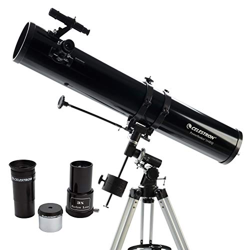 Celestron - Teleskop PowerSeeker 114EQ - Teleskop Ekuat...