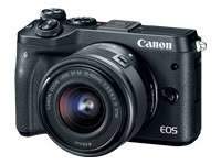 Canon Kit Lensa EOS M6 (Hitam) EF-M 15-45mm f/3.5-6.3 I...