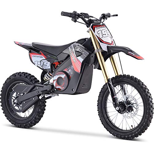 MotoTec Sepeda Motor Trail Listrik 48v Pro 1600w Lithiu...