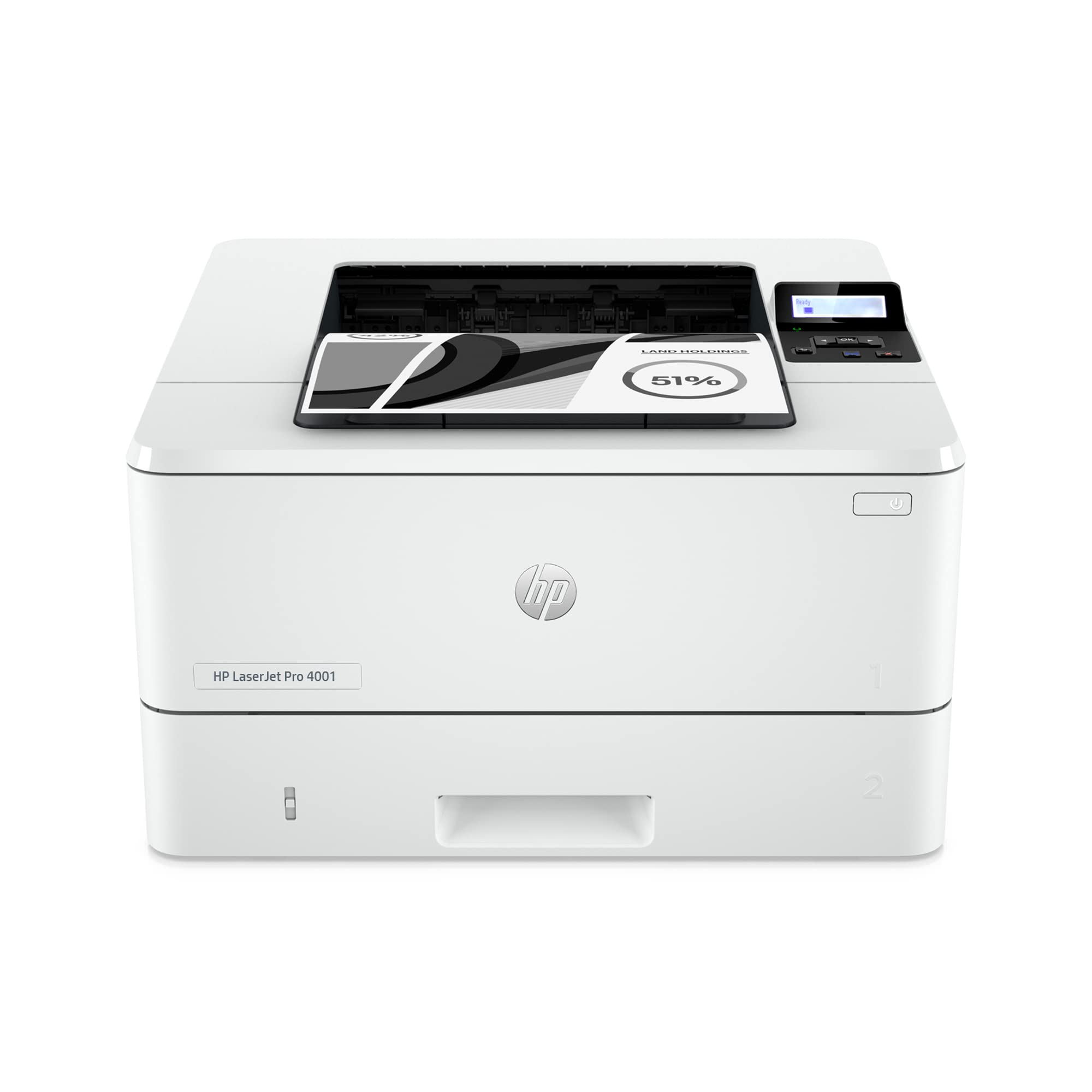 HP Printer Nirkabel LaserJet Pro 4001dw Hitam & Putih